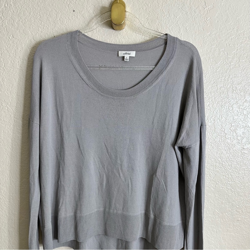 Aritzia Wilfred librement asymmetrical sweater size M - Picture 5 of 10